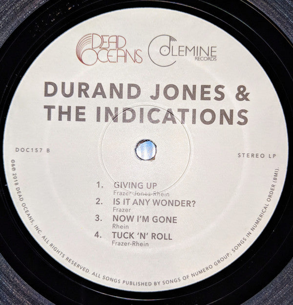 Durand Jones & The Indications : Durand Jones & The Indications (LP, Album, RE)
