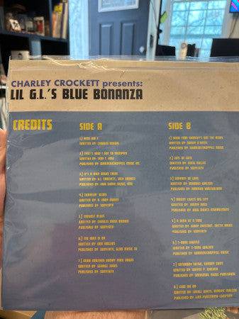 Charley Crockett : Lil G.L.'s Blue Bonanza (LP, Album)