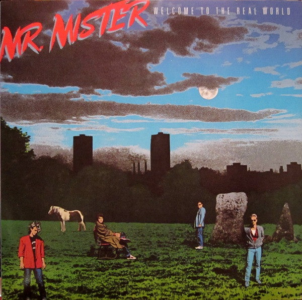Mr. Mister : Welcome To The Real World (LP, Album, Bro)