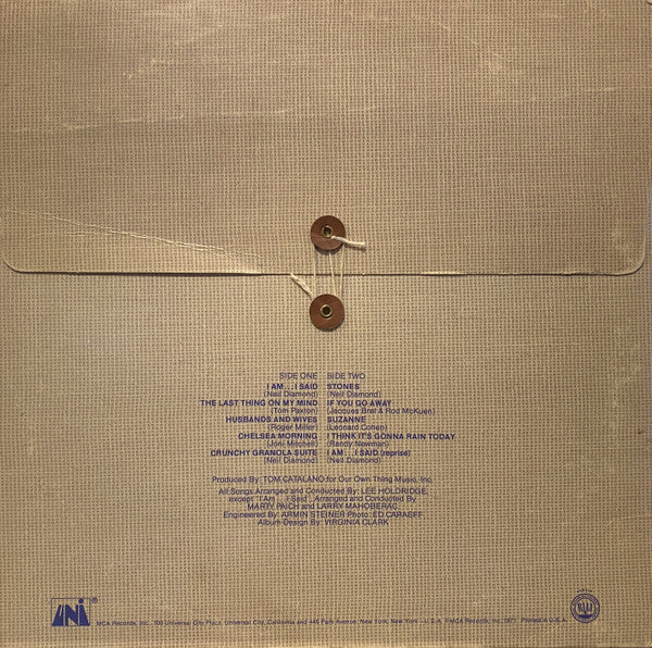 Neil Diamond : Stones (LP, Album, Ter)