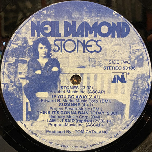 Neil Diamond : Stones (LP, Album, Ter)
