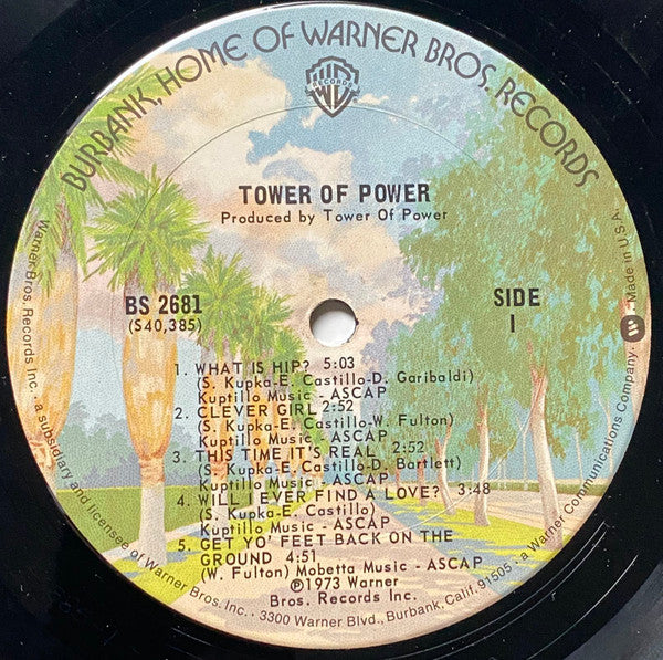 Tower Of Power : Tower Of Power (LP, Album, RE, Ter)