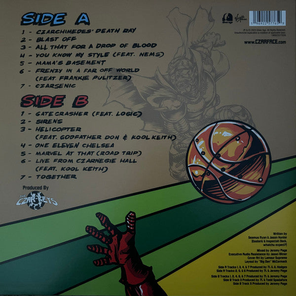 Czarface : Czartificial Intelligence (Stole The Ball Edition) (LP, Album, RSD, Ora)