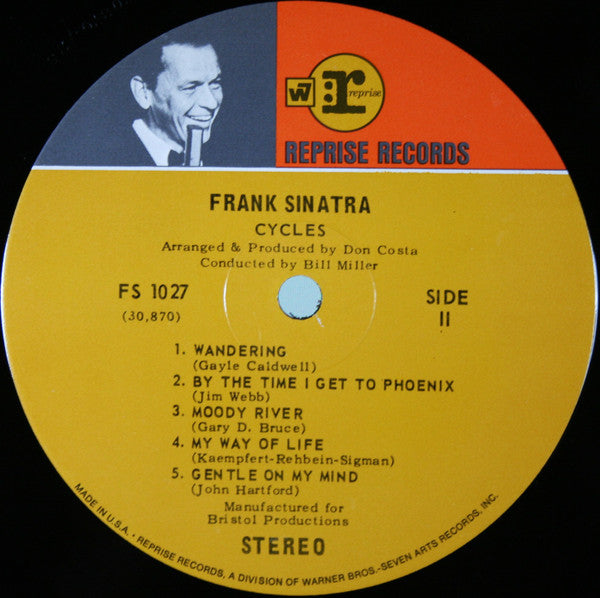 Frank Sinatra : Cycles (LP, Album, In)