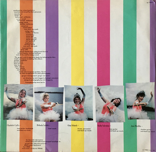 Go-Go's : Vacation (LP, Album, Ele)