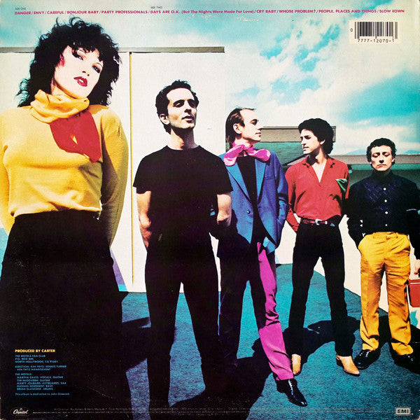 The Motels : Careful (LP, Album, Win)