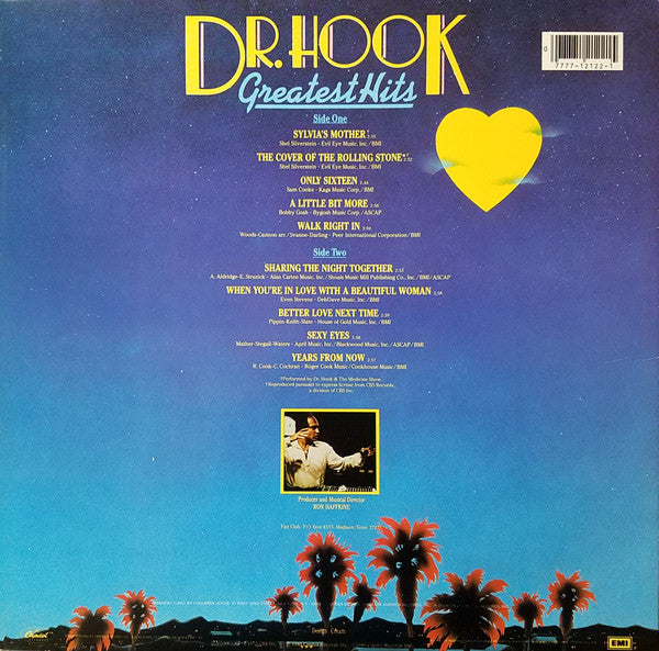 Dr. Hook : Greatest Hits (LP, Comp, Club, Car)