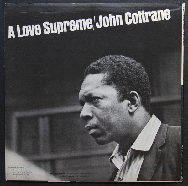 John Coltrane : A Love Supreme (LP, Album, RE)