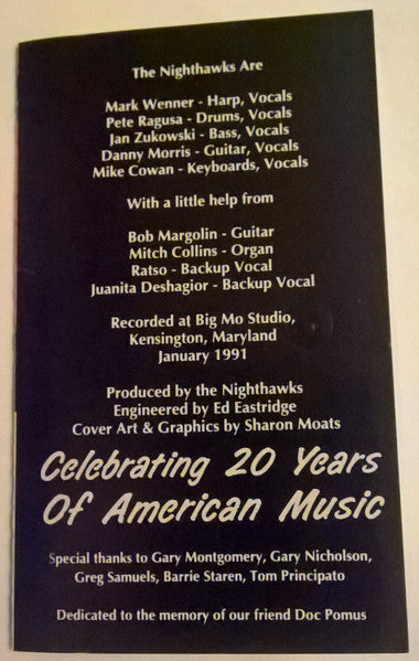 The Nighthawks (3) : Trouble (Cass, Album, Promo)
