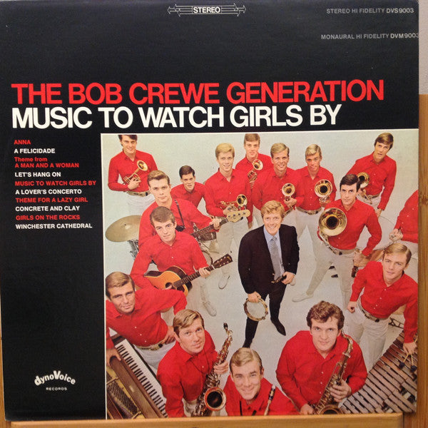 The Bob Crewe Generation : Music To Watch Girls By (LP)