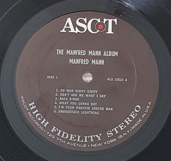 Manfred Mann : The Manfred Mann Album (LP, Album, Bri)