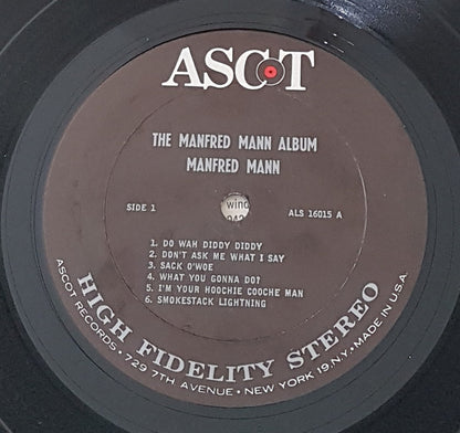 Manfred Mann : The Manfred Mann Album (LP, Album, Bri)