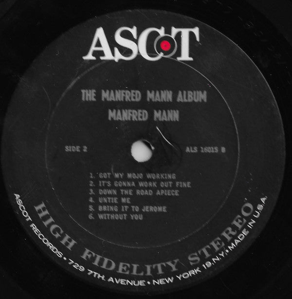 Manfred Mann : The Manfred Mann Album (LP, Album, Bri)