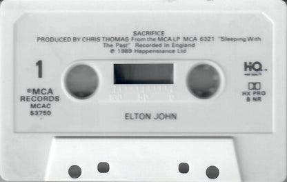 Elton John : Sacrifice (Cass, Single)