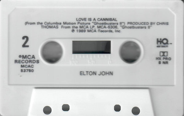 Elton John : Sacrifice (Cass, Single)