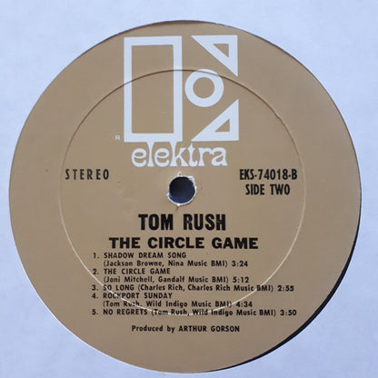 Tom Rush : The Circle Game (LP, Album, Ter)