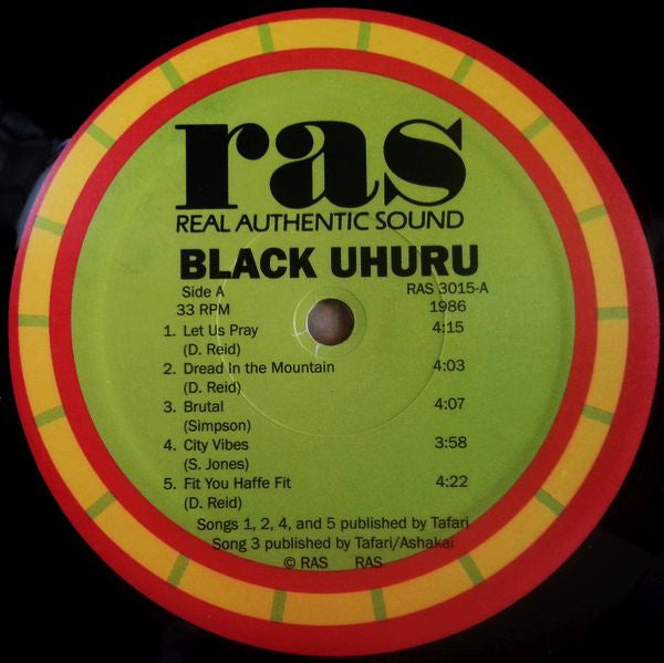 Black Uhuru : Brutal (LP, Album)