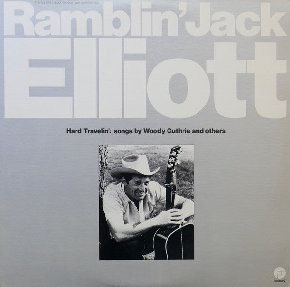 Ramblin' Jack Elliott : Hard Travelin' (2xLP, Comp, RE)