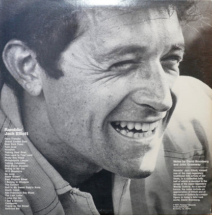 Ramblin' Jack Elliott : Hard Travelin' (2xLP, Comp, RE)