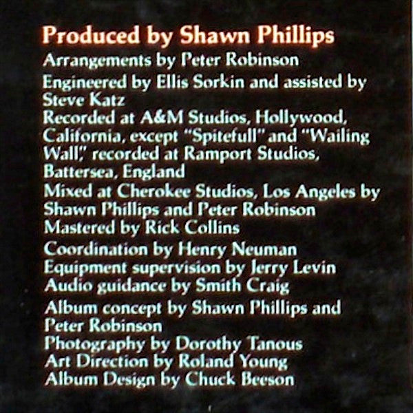 Shawn Phillips (2) : Rumplestiltskin's Resolve (LP, Album)