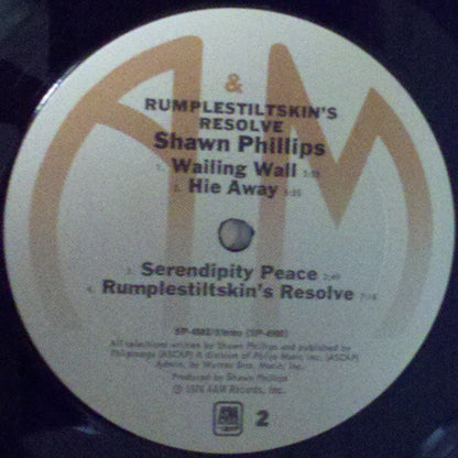 Shawn Phillips (2) : Rumplestiltskin's Resolve (LP, Album)