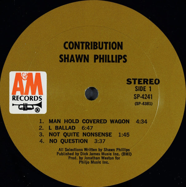 Shawn Phillips (2) : Contribution (LP, Album, Mon)