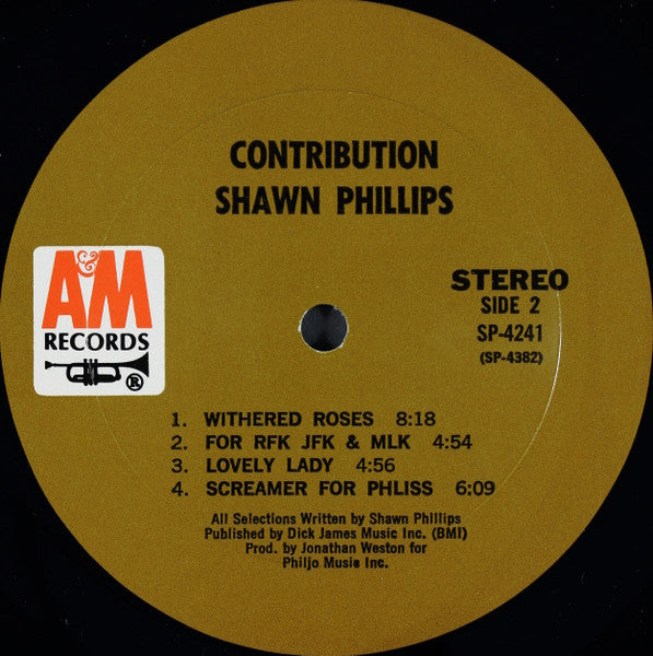 Shawn Phillips (2) : Contribution (LP, Album, Mon)