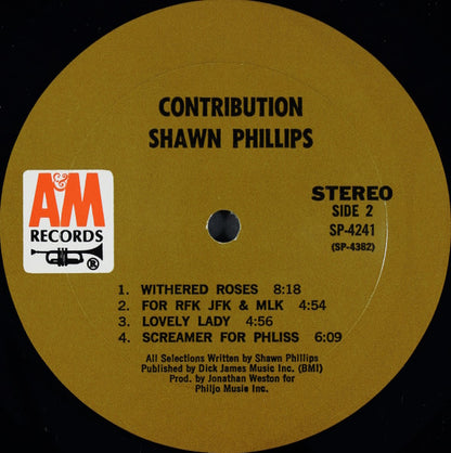 Shawn Phillips (2) : Contribution (LP, Album, Mon)