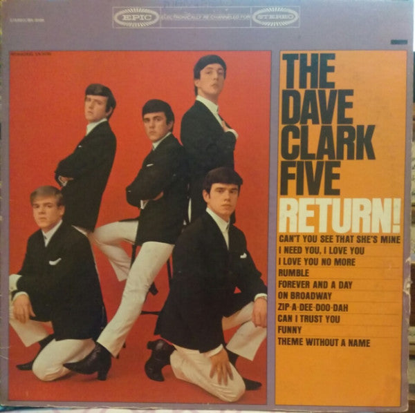 The Dave Clark Five : The Dave Clark Five Return! (LP, Album)