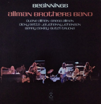 The Allman Brothers Band : Beginnings (2xLP, Comp, PR )