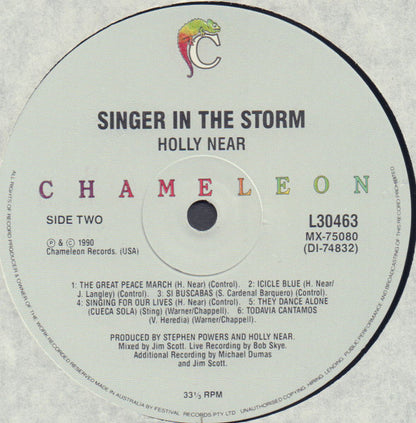 Holly Near : Singer In The Storm (LP, Album)