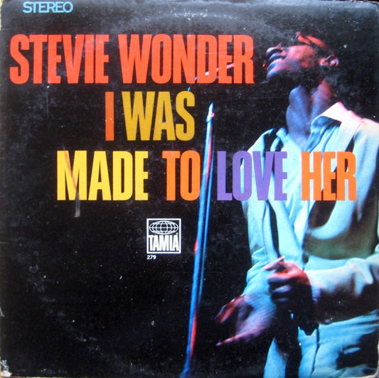 Stevie Wonder : I Was Made To Love Her (LP, Album, RP, Roc)