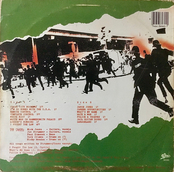 The Clash : The Clash (LP, Album)