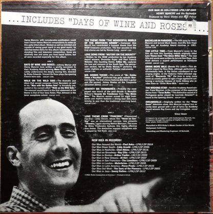 Henry Mancini : Our Man In Hollywood (LP, Album)