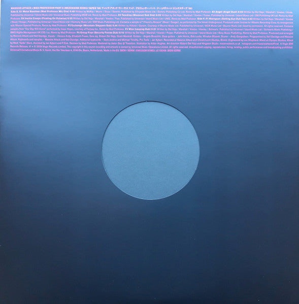 Massive Attack V. Mad Professor : Massive Attack V. Mad Professor Part II (Mezzanine Remix Tapes '98) (LP, Album, Ltd, Pin)