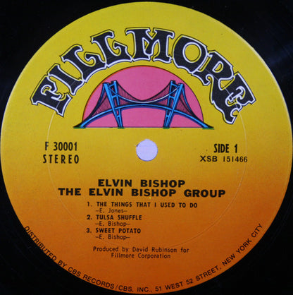 The Elvin Bishop Group : Elvin Bishop Group (LP, Album, Pit)