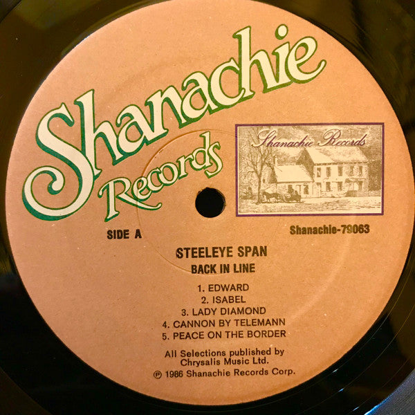Steeleye Span : Back In Line (LP, Album)