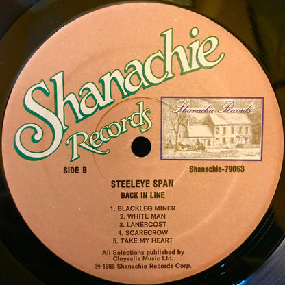 Steeleye Span : Back In Line (LP, Album)