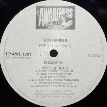 Roy Harper : Born In Captivity (LP, Album, RE)