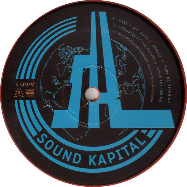 Handsome Furs : Sound Kapital (LP, Album, Ltd, Ora)