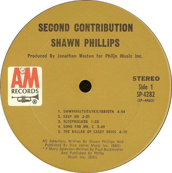 Shawn Phillips (2) : Second Contribution (LP, Album, Pit)