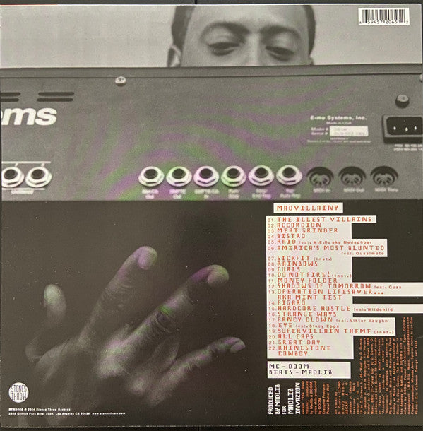 MF Doom And Madlib - Madvillain : Madvillainy (2xLP, Album, RE)