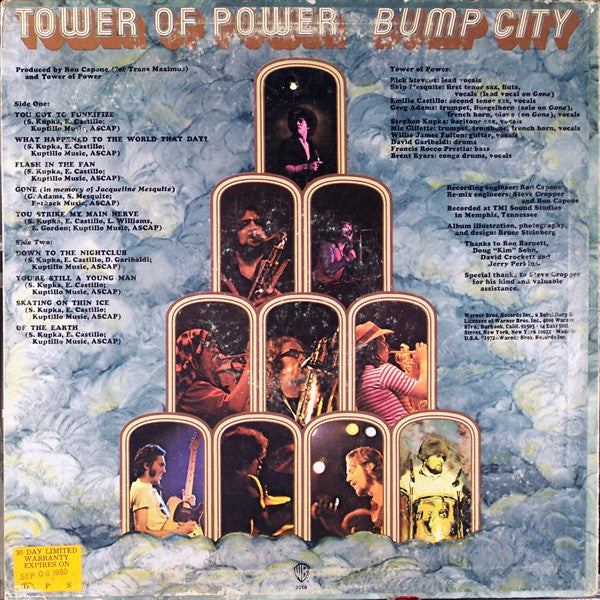 Tower Of Power : Bump City (LP, Album, San)