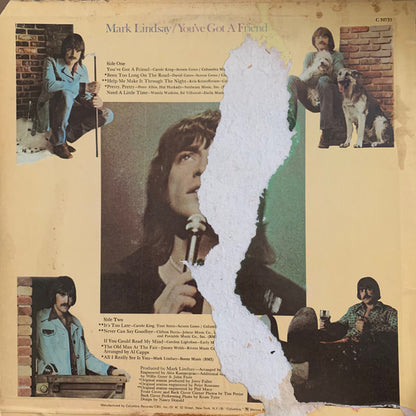 Mark Lindsay : You've Got A Friend (LP, Album, Pit)