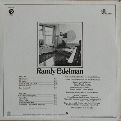 Randy Edelman : Randy Edelman (LP, Album)