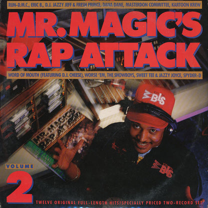 Various : Mr. Magic's Rap Attack Volume 2 (2xLP, Comp)