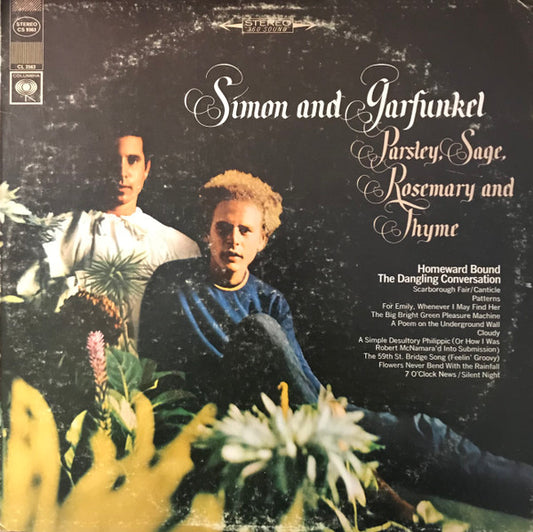 Simon & Garfunkel : Parsley, Sage, Rosemary And Thyme (LP, Album, San)