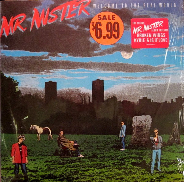 Mr. Mister : Welcome To The Real World (LP, Album, Bro)