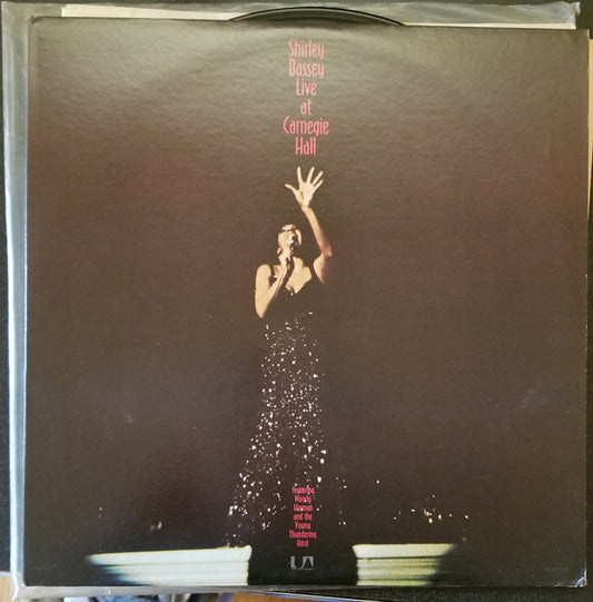 Shirley Bassey : Live At Carnegie Hall (2xLP, Album, Gat)