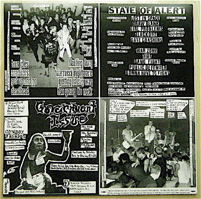 Various : Four Old Seven Inches On A Twelve Inch (LP, Comp, RE, Cle)